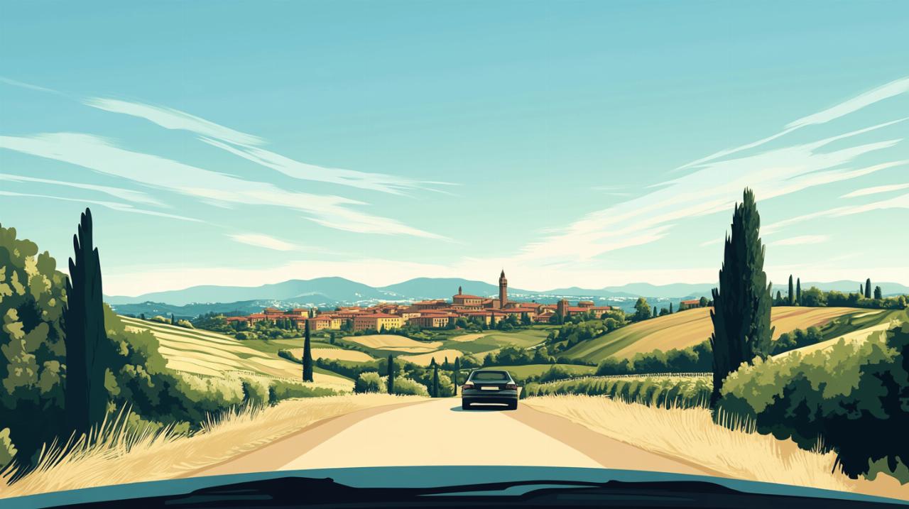 Aller a Florence en voiture : L’itineraire ideal depuis Paris a travers les Alpes